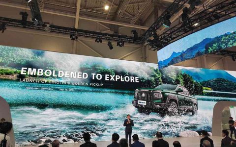 Surfer sur le vent et chevaucher de nouveaux horizons | Lancement mondial de la camionnette pick-up Bosheng de Sinotruk au Salon de l&rsquo;automobile de Hanovre.