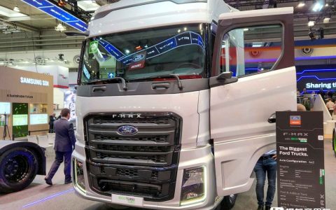 2024IAA : Présentation de la nouvelle génération de chaîne cinématique diesel, le modèle avec cabine de vie se distingue, analyse des produits Ford Trucks