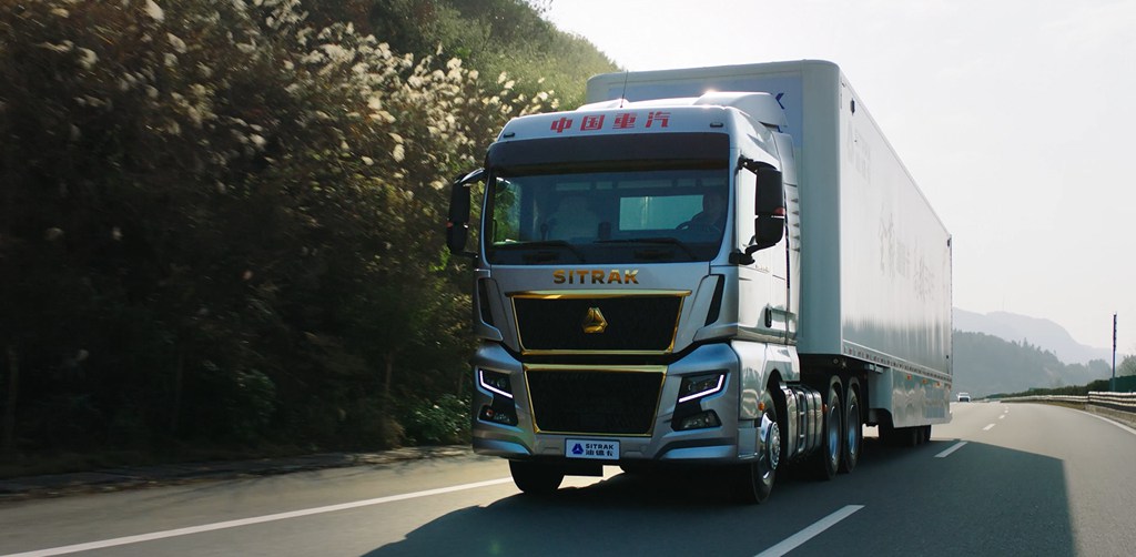 CNHTC, Leader du transport transfrontalier, démontre une force extraordinaire