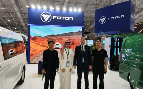Éclairer le monde | Dévoilement mondial de Foton GRAND eVIEW. Brille en Arabie saoudite.