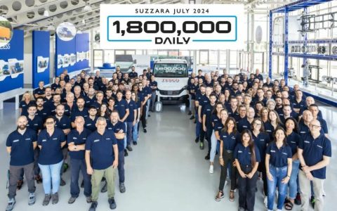 Encore un jalon important ! IVECO célèbre la production du 1 800 000e Daily dans son usine de Suzzara, en Italie !