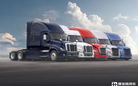 Le camion lourd phare de classe 8 le plus vendu en Amérique du Nord, la nouvelle cabine de vie Freightliner Cascadia de cinquième génération