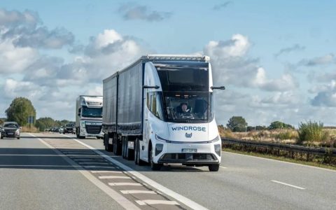 Le camion électrique pur Windrose de Weidu a atteint les conditions de production en série et commencera la livraison comme prévu
