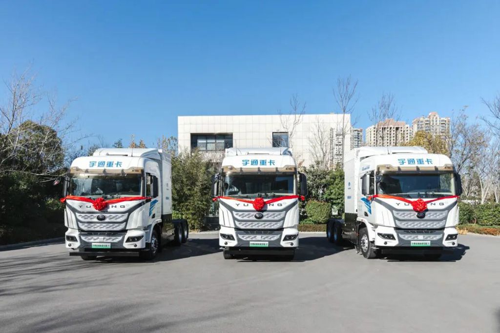 Force témoignée | Lancement et livraison immédiate de la version haute vitesse du camion lourd à hydrogène de Yutong, leader du transport zéro carbone vers un avenir durable