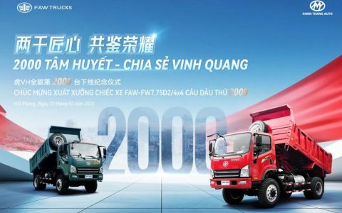 ​Histoire inédite ! Le sedan FAW Jiefang Hǔ VH à traction intégrale atteint les 2000 unités au Vietnam