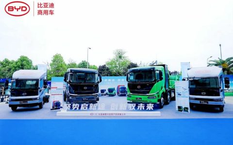 ​​Converger pour un nouveau chemin, innover pour maîtriser l’avenir ! BYD lance la gamme complète de camions lourds électriques​​