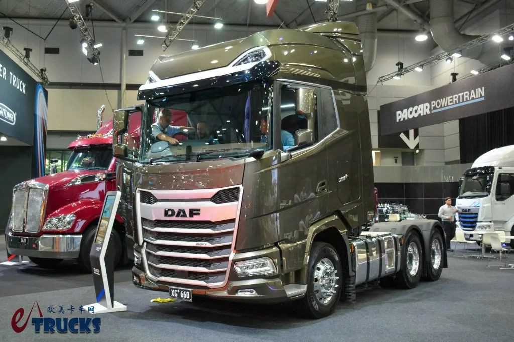 ​​660 chevaux de puissance : Le DAF XG+ pour l'Australie fait ses débuts au Brisbane Truck Show, d'autres configurations sont-elles aussi différentes ?​​