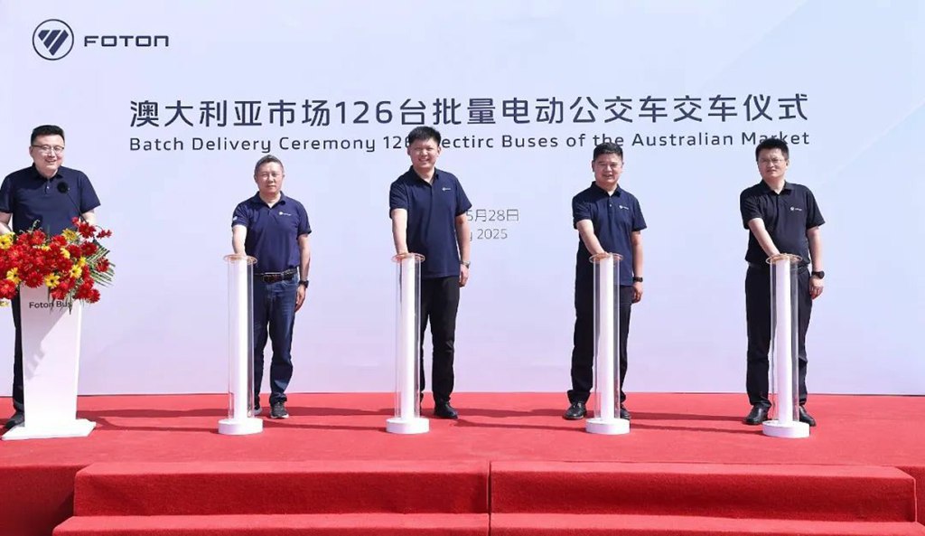 BAIC Foton livre les premiers 126 bus électriques en Australie : Une commande record lance la révolution zéro émission