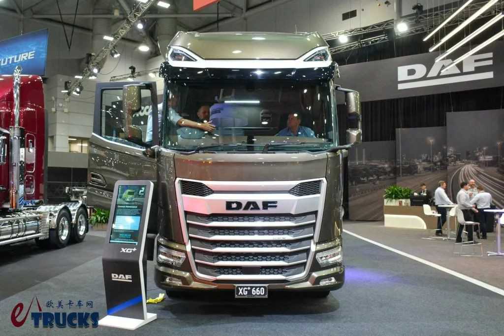 ​​660 chevaux de puissance : Le DAF XG+ pour l'Australie fait ses débuts au Brisbane Truck Show, d'autres configurations sont-elles aussi différentes ?​​