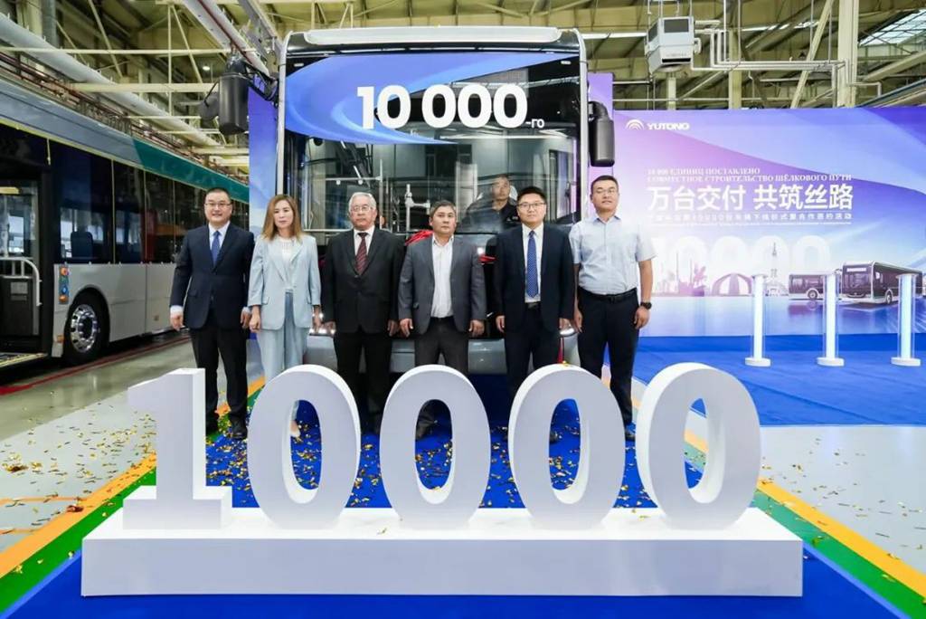 ​​10 000ᵉ véhicule produit pour l'Asie centrale : YUTONG célèbre un nouveau jalon historique​​