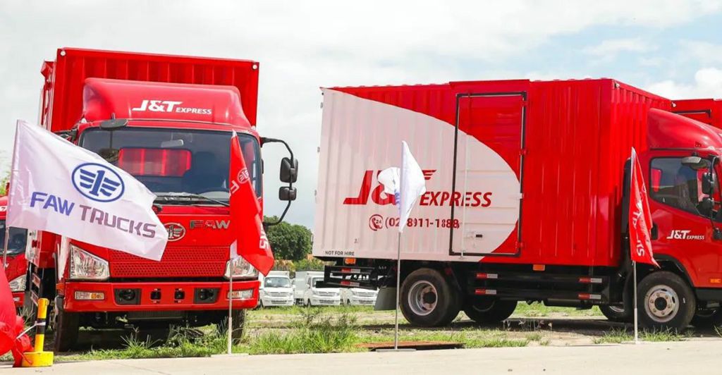 FAW Jiefang livre avec succès 36 véhicules logistiques à J&T EXPRESS aux Philippines