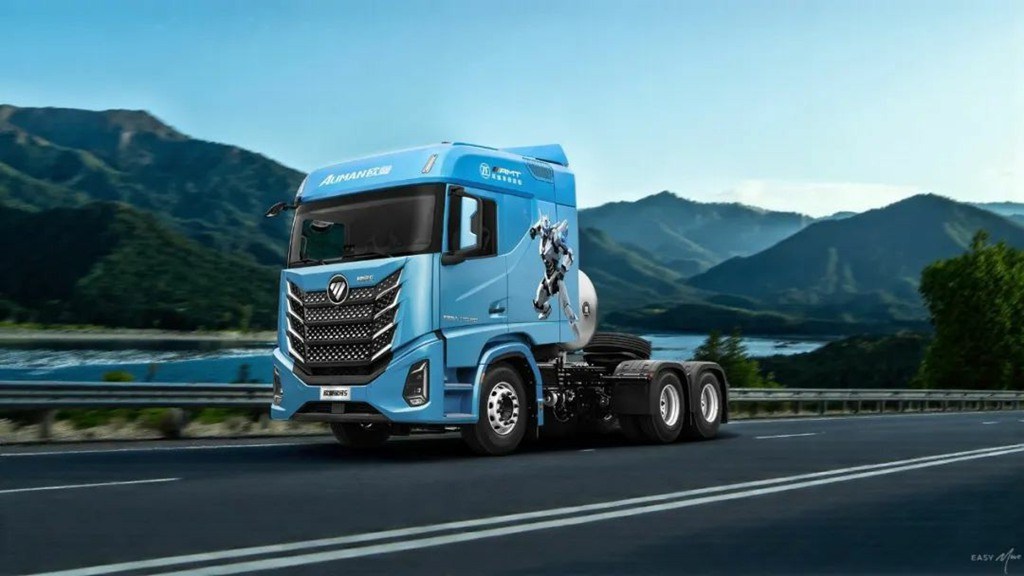 ​​Nouveau ! Le Foton Auman Galaxy 5 de 580 ch à boîte automatique et motorisation gaz arrive sur le marché, redéfinissant le standard d'efficacité pour le transport de marchandises générales​​