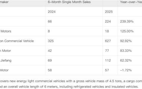 ​​Analyse des performances de BYD : 1er en croissance et 2ème en ventes pour ses camions légers hybrides en juin​​