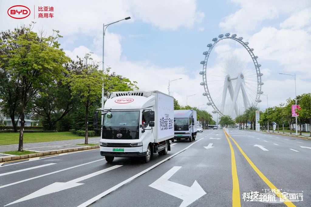 ​​Analyse des performances de BYD : 1er en croissance et 2ème en ventes pour ses camions légers hybrides en juin​​