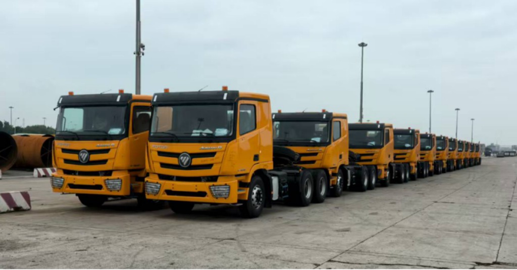​​BAIC FOTON livre 150 tracteurs AUMAN R à un client stratégique ghanéen, érigeant un nouveau jalon dans sa stratégie pour l'Afrique de l'Ouest !​​