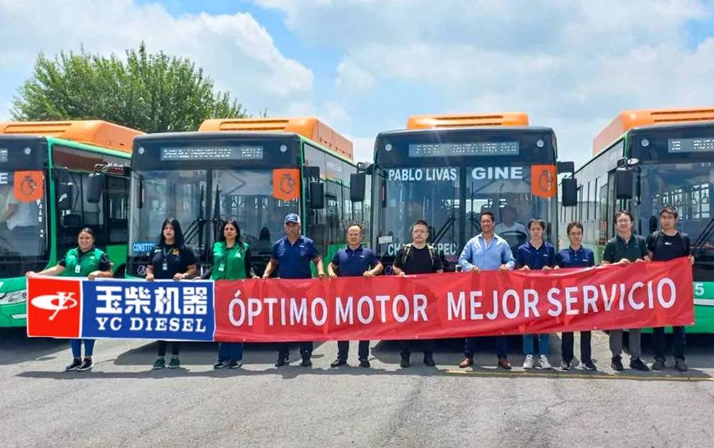 Plus de 60 % de parts de marché ! Yuchai livre une nouvelle livraison de moteurs à gaz naturel au Mexique