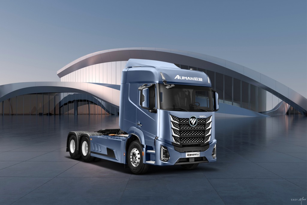 600 kWh de grande capacité ! Le FOTON Auman Galaxy 5M révolutionne l'efficacité du transport de charbon, sable et gravier