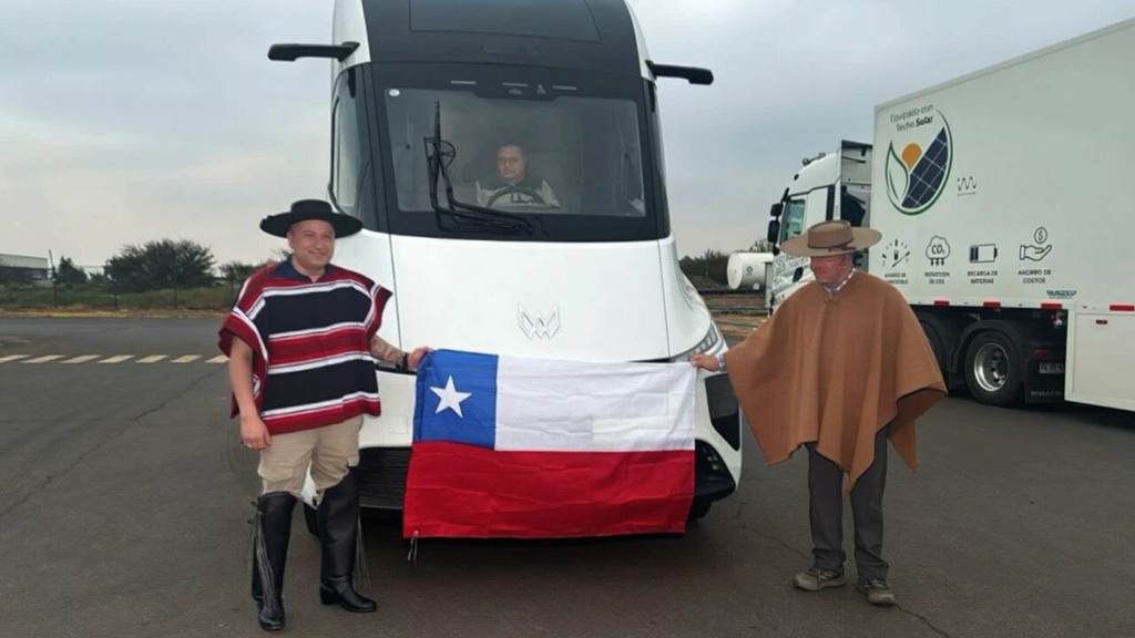​​Windrose Technology dévoile son camion électrique 670 km d'autonomie au Chili, en partenariat avec Walmart et MPM​​