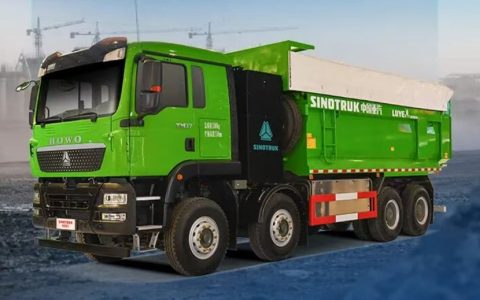 La plaque verte ouvre la voie : Le benne SINOTRUK HOWO à nouvelle énergie, le « MVP » des infrastructures urbaines !