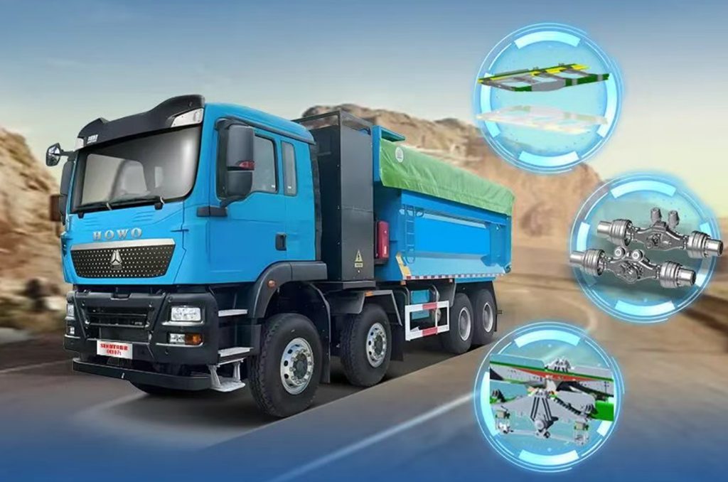 La plaque verte ouvre la voie : Le benne SINOTRUK HOWO à nouvelle énergie, le « MVP » des infrastructures urbaines !