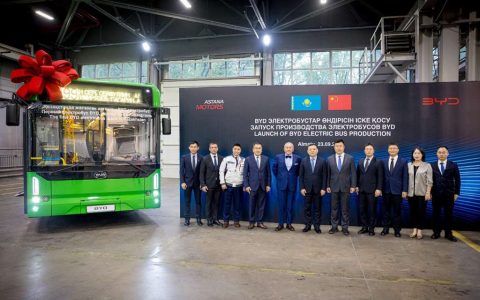 ​​BYD lance ses premiers bus électriques au Kazakhstan : la production démarre chez Astana Motors​​