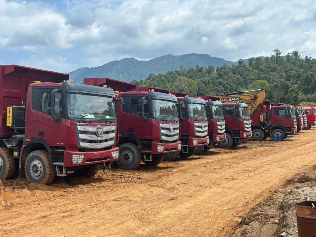 BAIC FOTON signe un contrat de 125 poids lourds avec un grand client minier d'Asie du Sud-Est