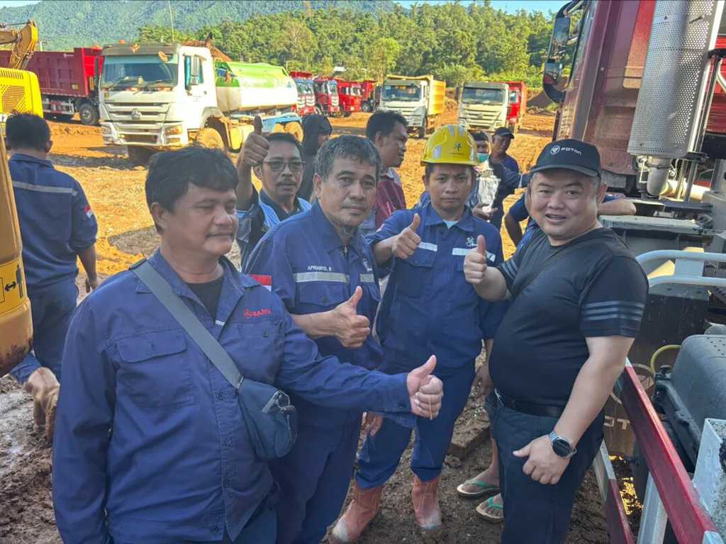 BAIC FOTON signe un contrat de 125 poids lourds avec un grand client minier d'Asie du Sud-Est