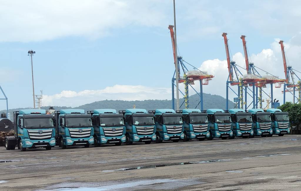 ​​BAIC FOTON Contribue à l'Écologisation du Transport Maritime en Asie du Sud : Premiers Camions Électriques Mise en Service​​