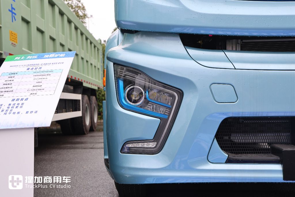 Cabin à plancher parfaitement plat ou une nouvelle conception exclusive ? Voici les photos réelles du H6000E, le dernier camion électrique lourd lancé par SAIC.