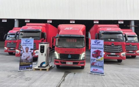 Un camion électrique de Sinotruk a été livré avec succès à la filiale philippine de J&T J&T Express.