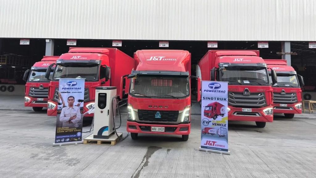 Un camion électrique de Sinotruk a été livré avec succès à la filiale philippine de J&T J&T Express.