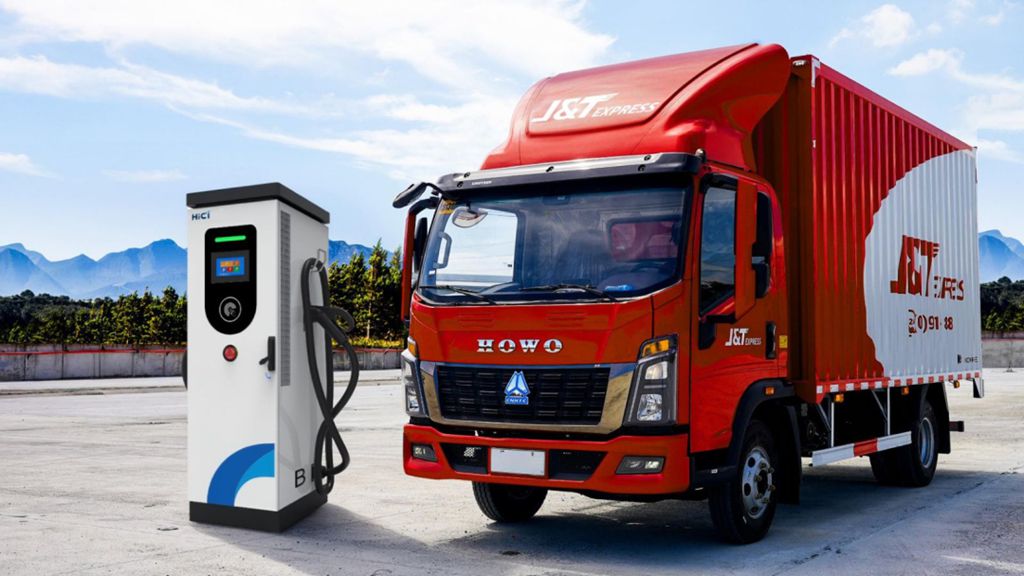Un camion électrique de Sinotruk a été livré avec succès à la filiale philippine de J&T J&T Express.