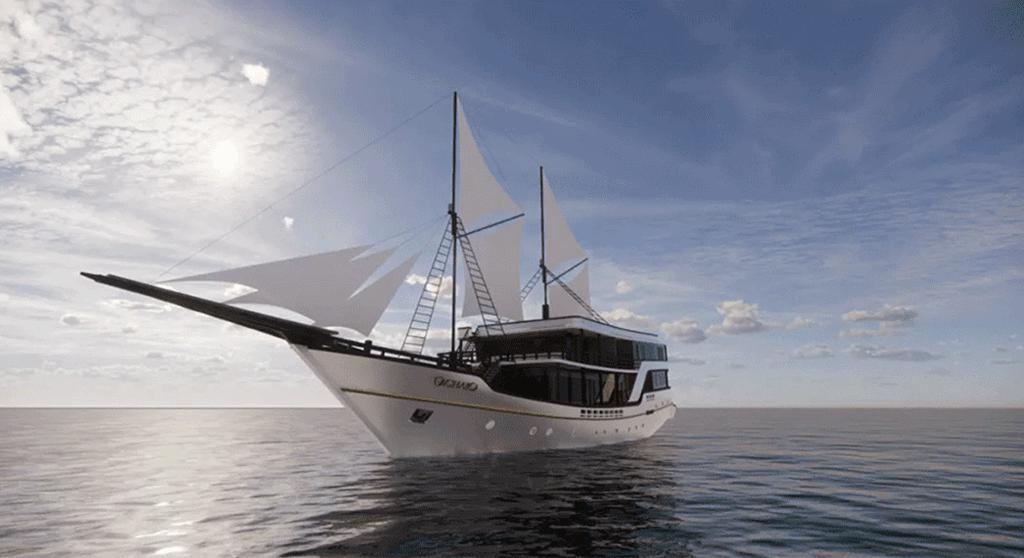 Une nouvelle percée à l'international : Weichai accompagne le yacht en bois PHINISI indonésien lors de son essai de navigation.
