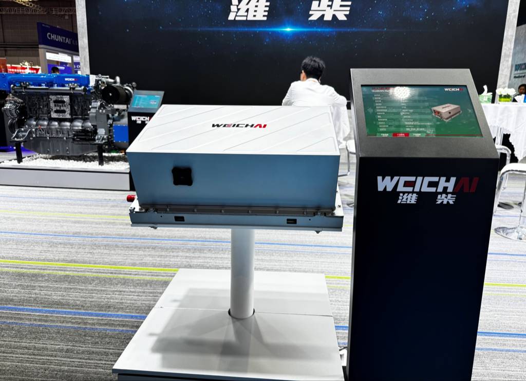 Weichai's full range of marine power systems made their debut at the Shanghai Official Vessel Exhibition.