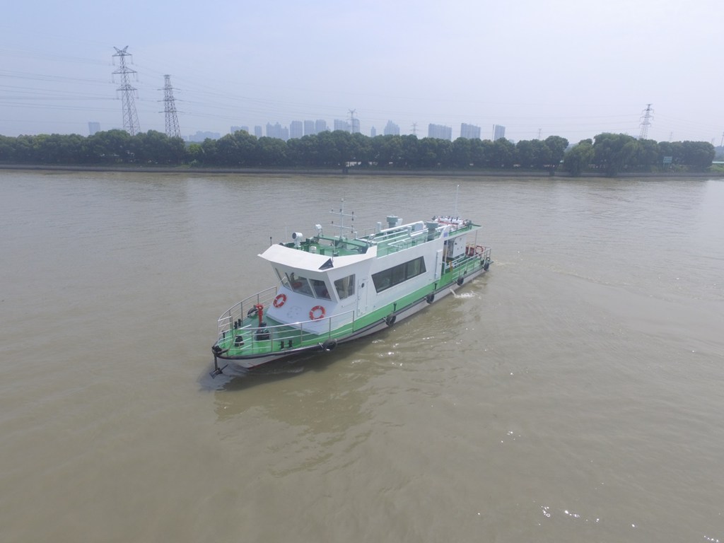 Weichai's full range of marine power systems made their debut at the Shanghai Official Vessel Exhibition.
