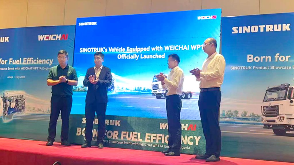 100 nouveaux modèles lancés en premier ! Weichai s'allie à China National Heavy Duty Truck Group pour explorer ensemble de nouvelles perspectives dans le domaine de la logistique diversifiée en Afrique.
