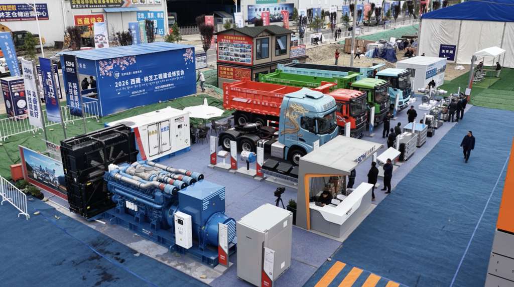 Le groupe Weichai présente sa technologie de propulsion robuste à Nyingchi, contribuant au développement des grands projets nationaux.