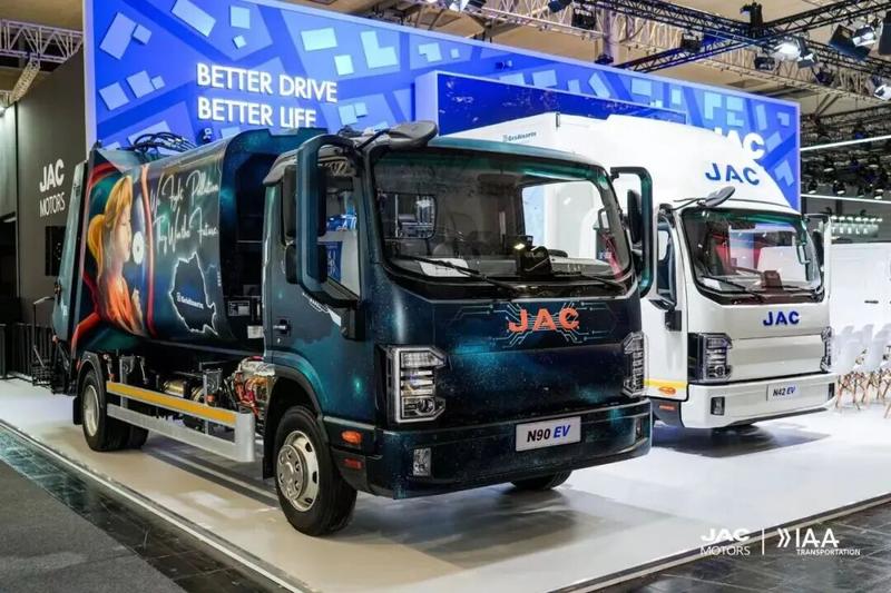 JAC Group brille au salon IAA de Hanovre avec quatre modèles de nouvelle énergie