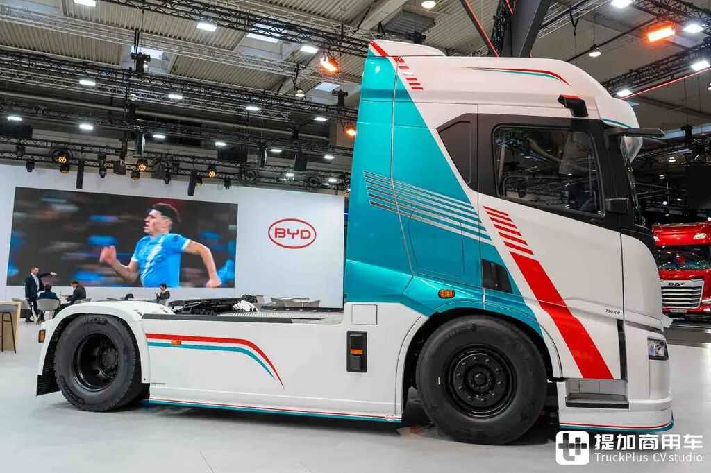 IAA 2026 : 1 000 ch électriques + recharge mégawatt, et cinq étoiles de sécurité ! Analyse complète du tracteur 100 % électrique BYD ETT 44