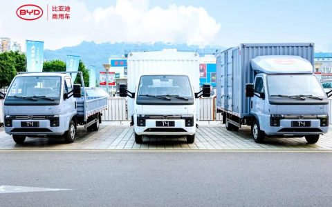 BYD lance le camion léger T4-91kWh : plus de batterie, plus de charge utile