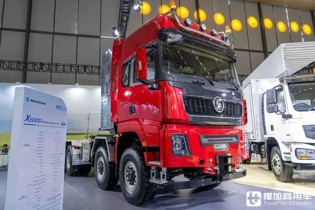 Le tracteur de très grand tonnage le plus puissant de Chine ? 8×8 + boîte automatique + 660 ch : photos détaillées du Shaanxi Delong X5000