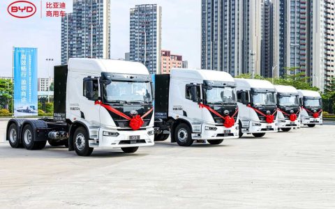 BYD Commercial Vehicles et MILKYWAY concluent une coopération stratégique — Première livraison officielle de tracteurs 100 % électriques